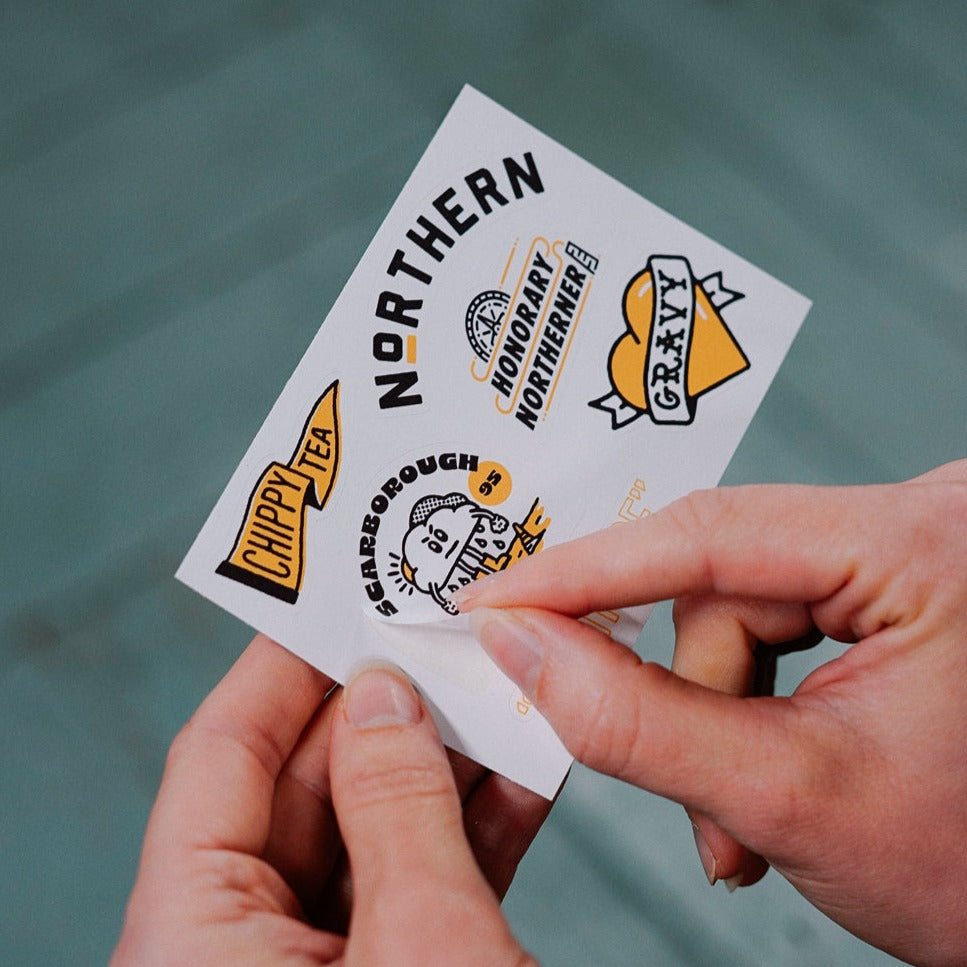 CUSTOM SHAPED STICKER SHEETS