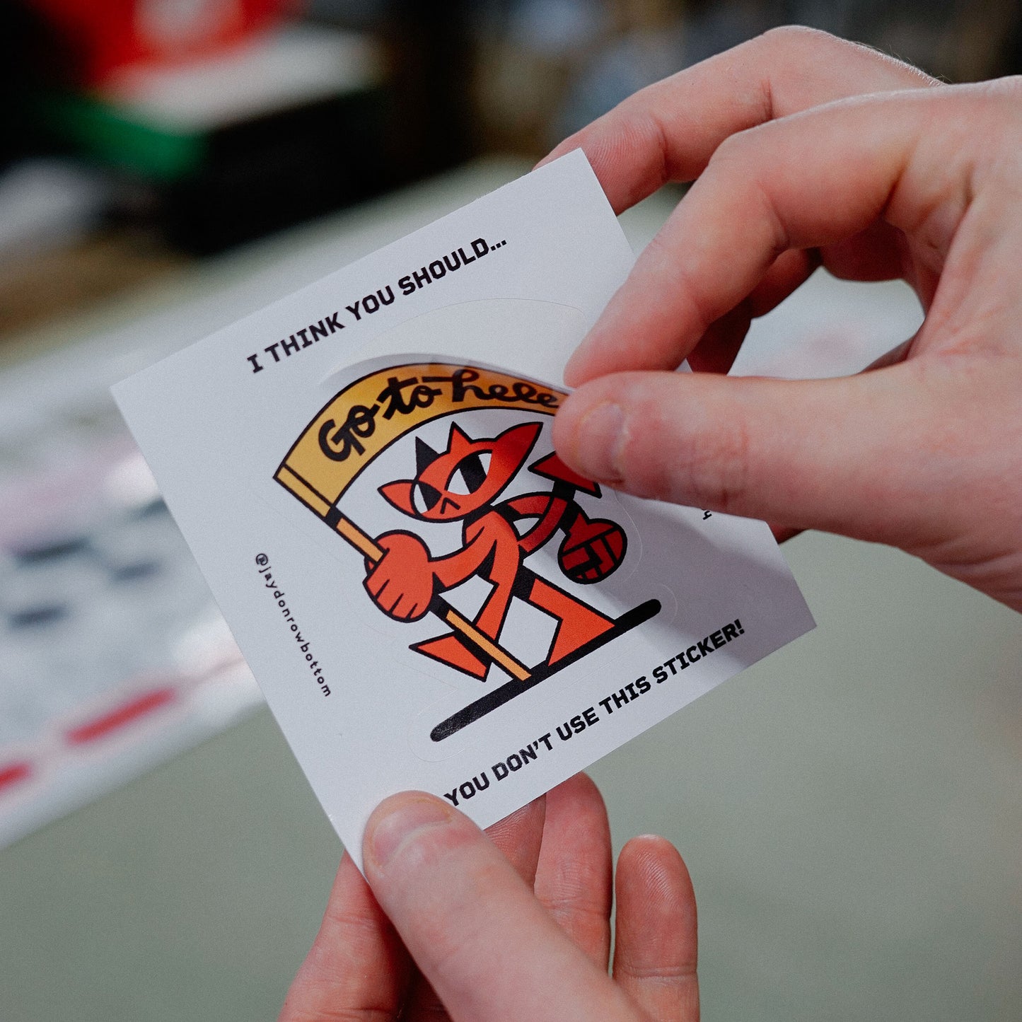 KISS CUT VINYL STICKERS