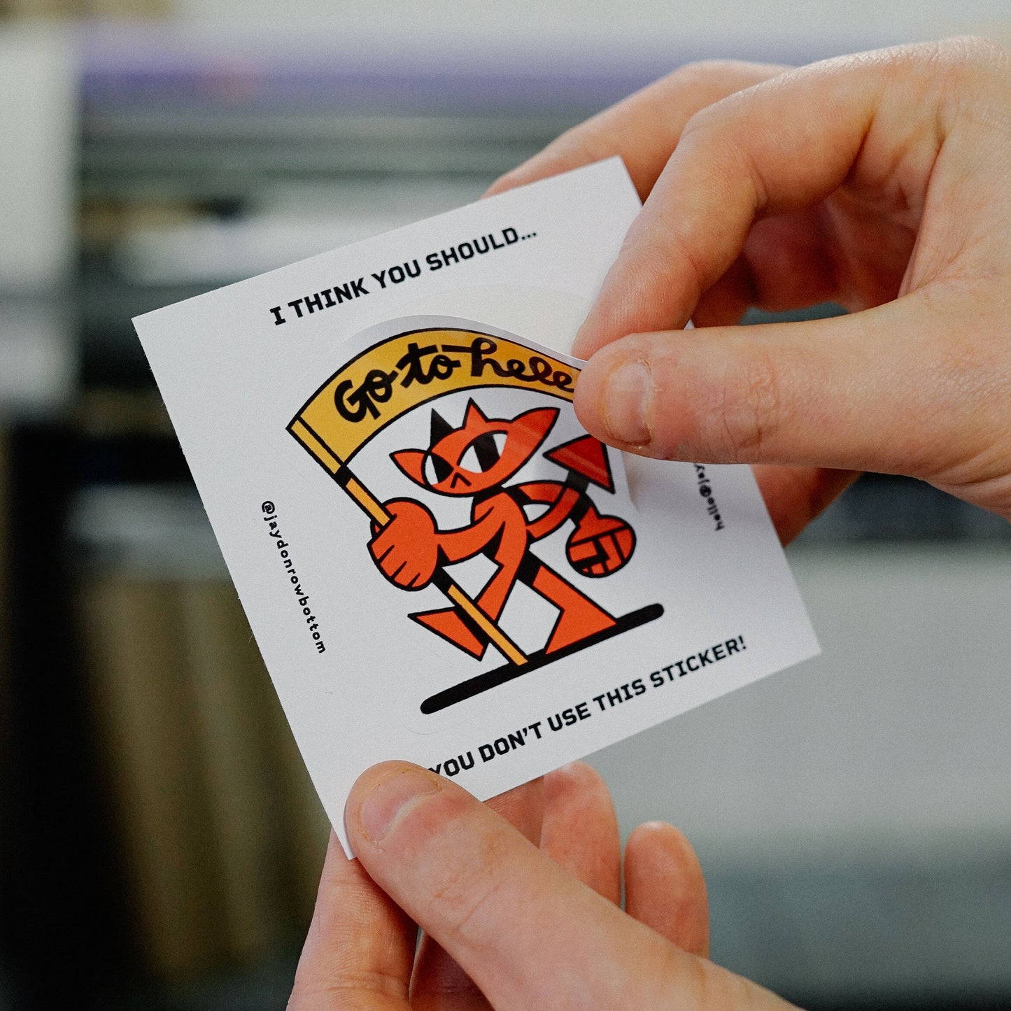 KISS CUT VINYL STICKERS