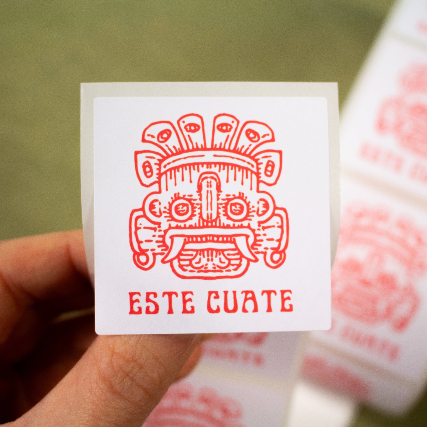 PAPER LABELS ON A ROLL