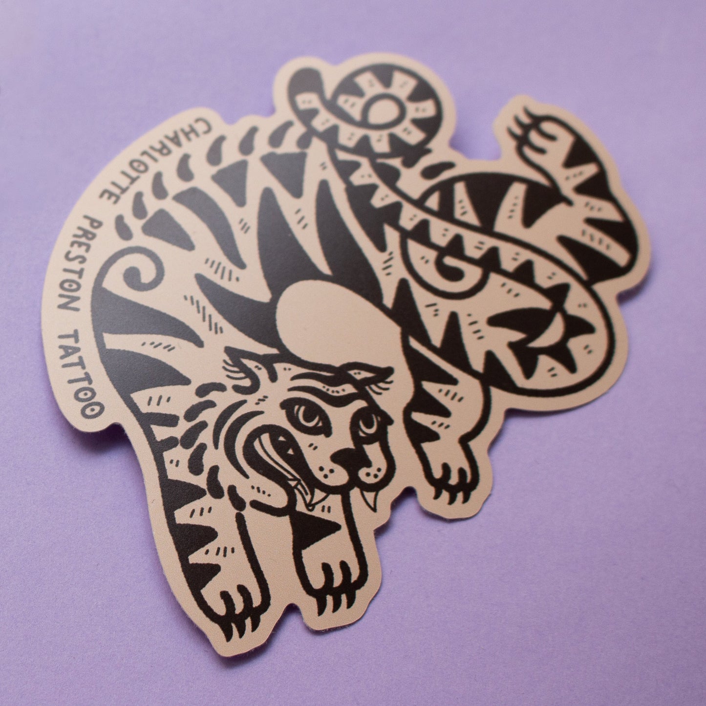 CUSTOM SHAPED MATT VINYL STICKERS