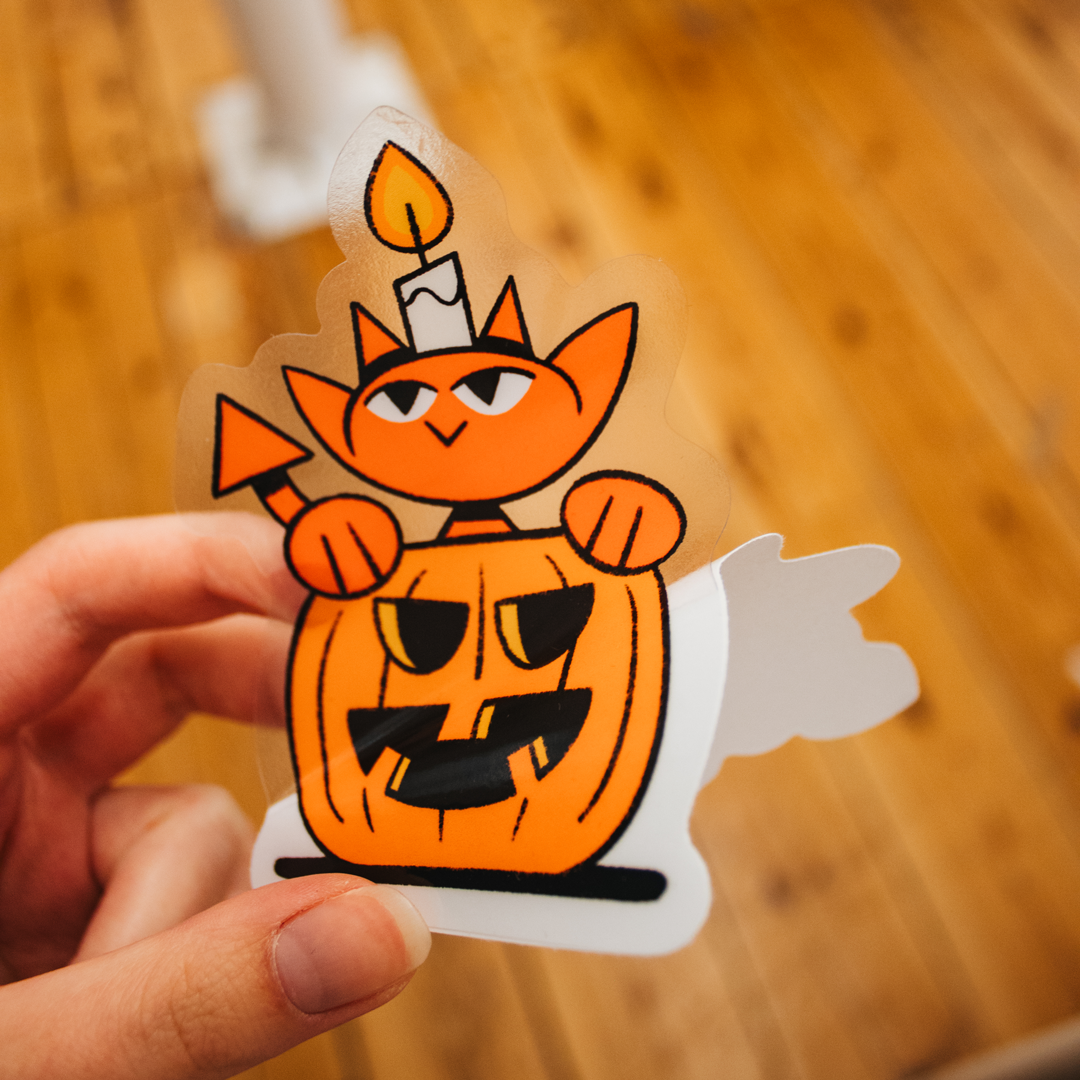 CUSTOM SHAPED CLEAR STICKERS