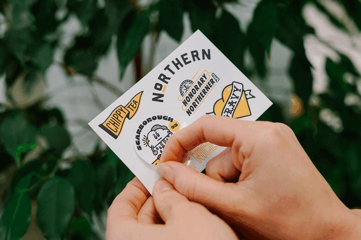 CUSTOM SHAPED STICKER SHEETS