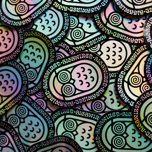 CUSTOM SHAPED HOLOGRAPHIC STICKERS