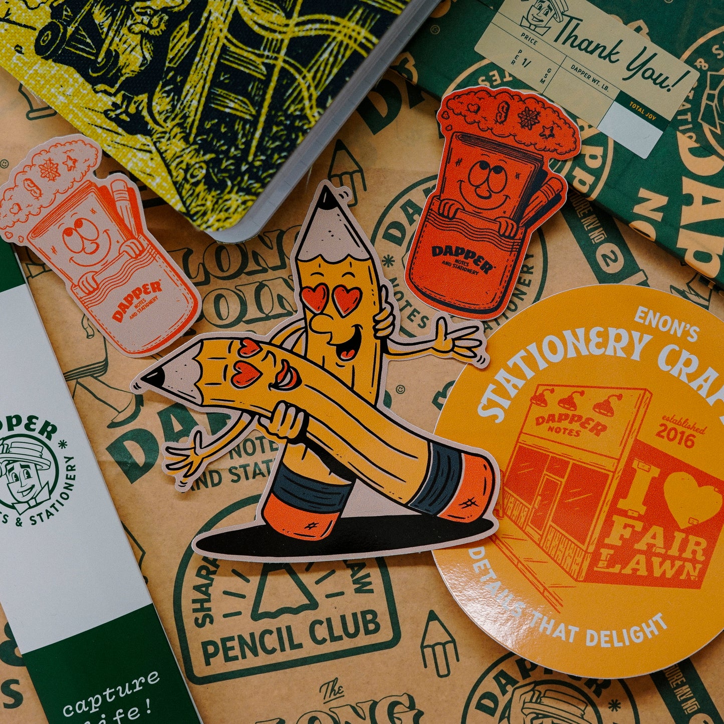 CUSTOM SHAPED VINYL STICKERS