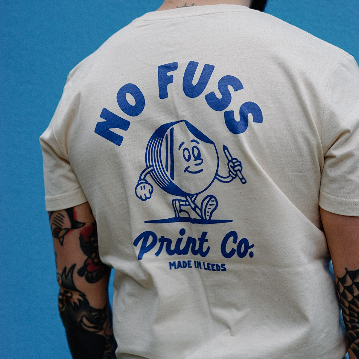 NO FUSS UNISEX ORGANIC TEE