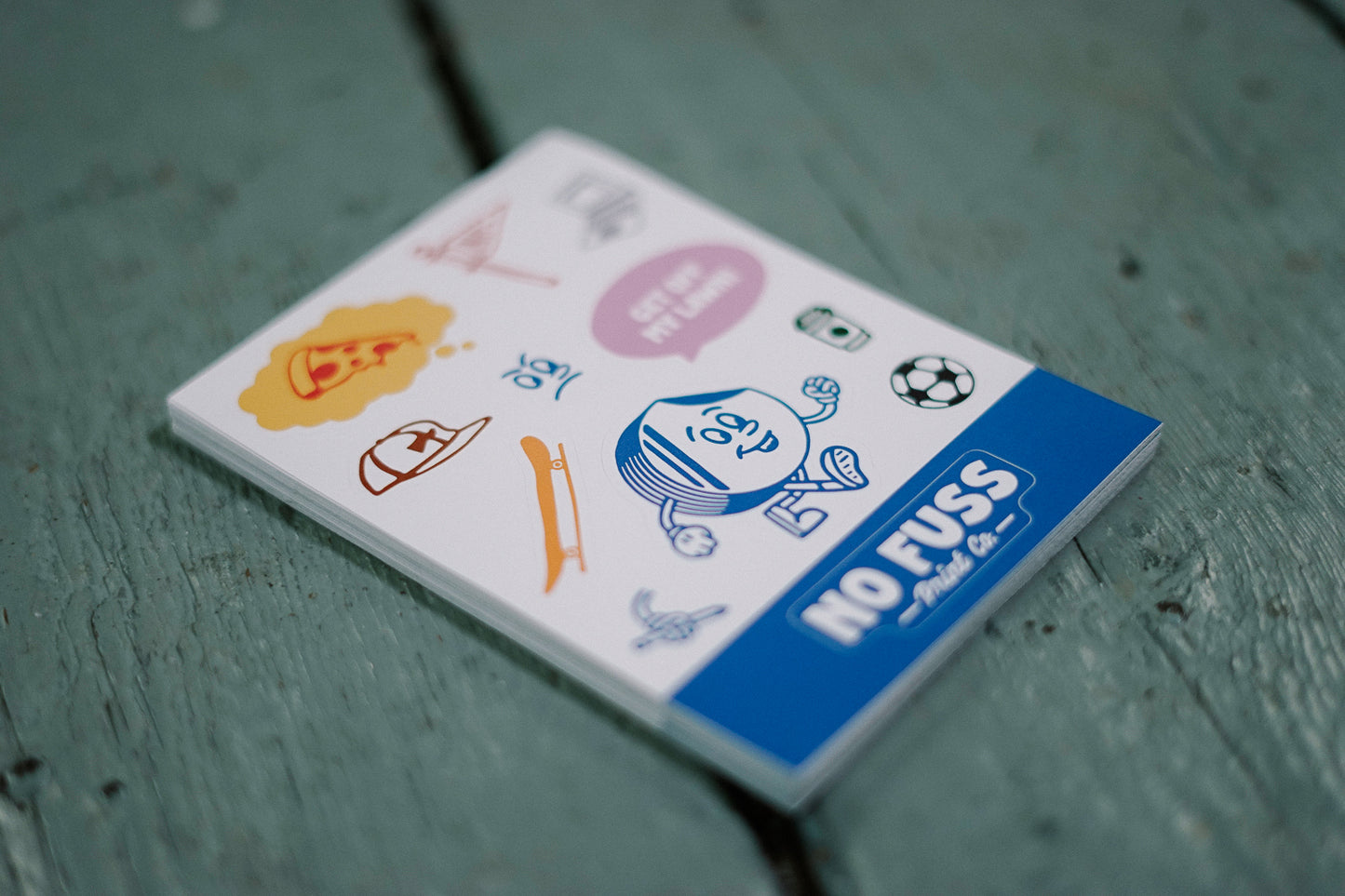 CUSTOM SHAPED STICKER SHEETS