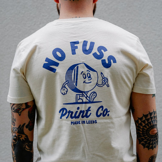 NO FUSS UNISEX ORGANIC TEE